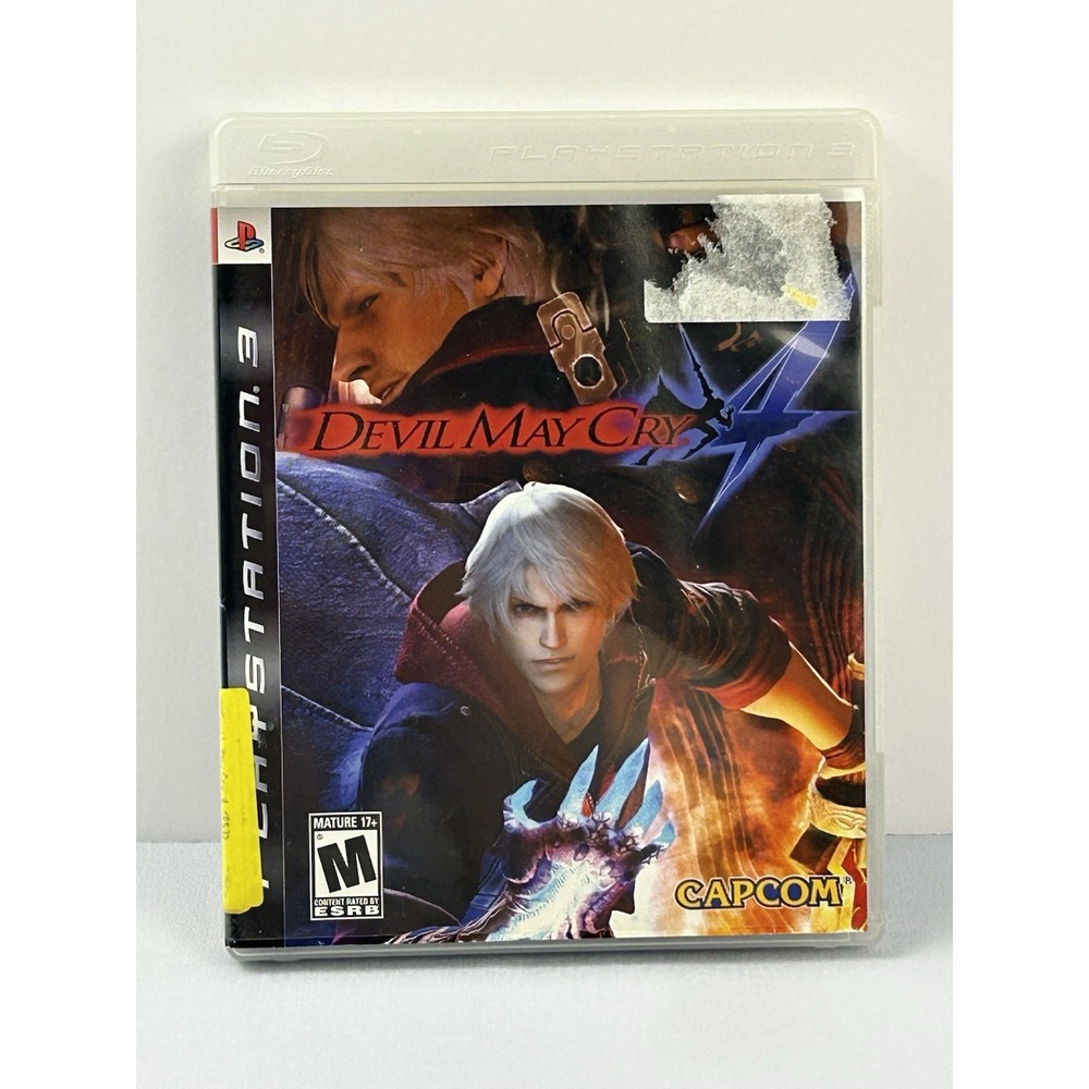 Devil May Cry 4 PS3 PlayStation 3 Game Complete CIB Excellent Untested